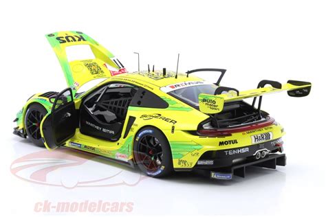 Minichamps 1 18 Porsche 911 GT3 R 911 24h Nürburgring 2023 Manthey