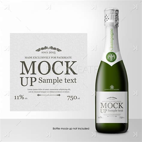 Free Champagne Bottle Label Template Printable Templates