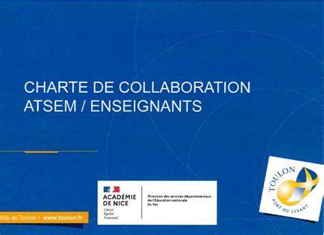 Charte De Collaboration Atsem Enseignants Site Officiel De La Ville