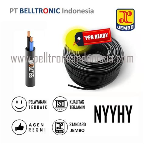 Jual Kabel JEMBO NYYHY 2x1 5 Mm 1 Roll 50 Meter Jakarta Pusat PT