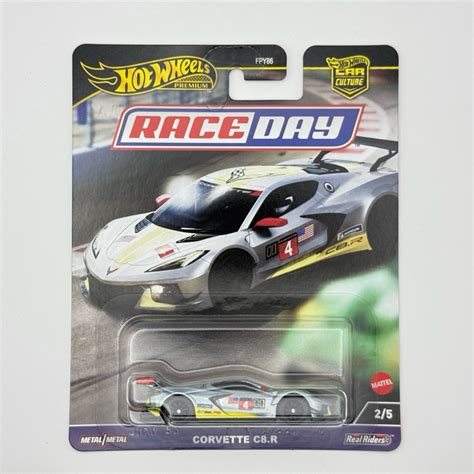 風火輪 金標 Hot Wheels Premium 汽車文化 Car Culture 賽道日 Corvette C8 R 蝦皮購物