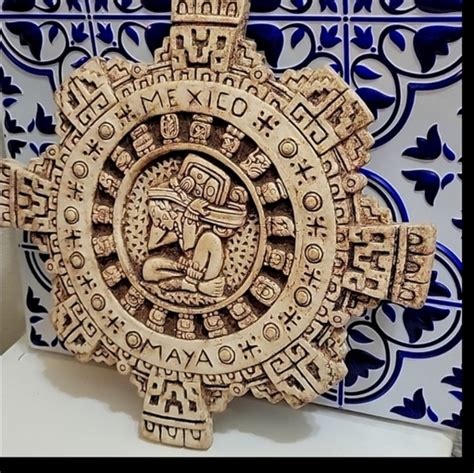 Wall Decor Vintage Mayan Tribe Aztec Calendar Wall Decor Poshmark