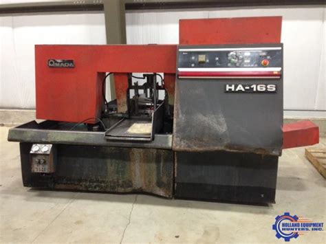 Used 1986 AMADA HA 16S Saws Saws Band Horizontal 1900 Holland