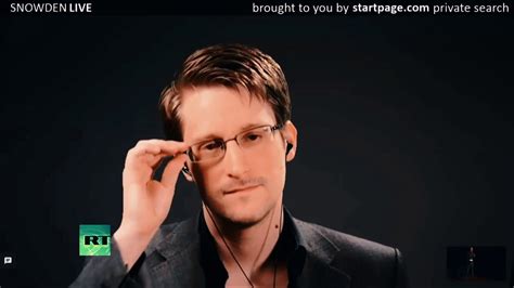 Edward Snowden About The True Meaning Of Mass Surveillance Youtube