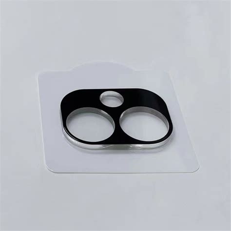 for Redmi Note 13 Silk Print Black Camera lens Glass Protector
