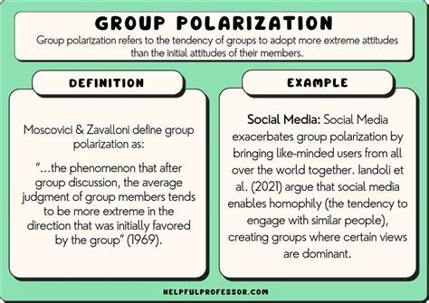 group polarization examples