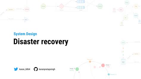 Disaster Recovery System Design