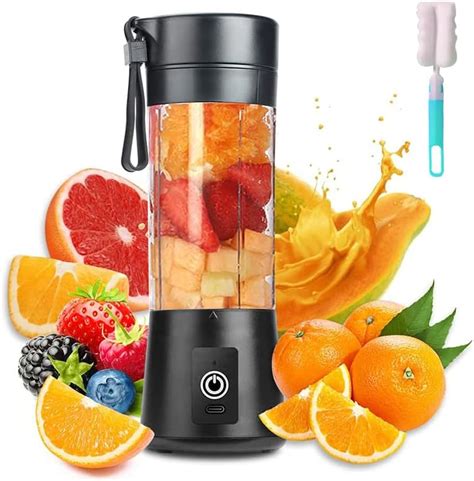 Cqyjin Mini M Langeur Portable Pour Smoothies Mixeur Personnel De