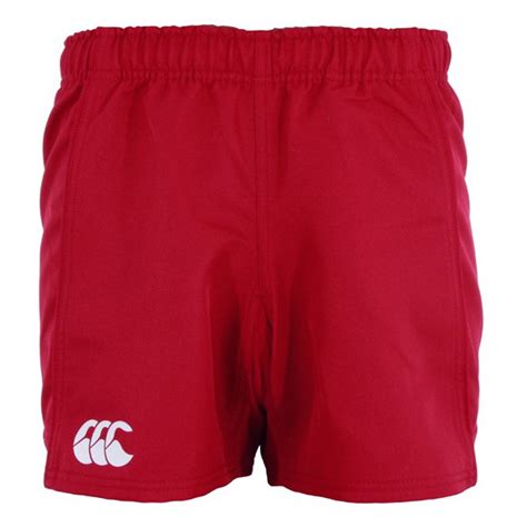 Short Canterbury Advantage Rouge Esprit Rugby