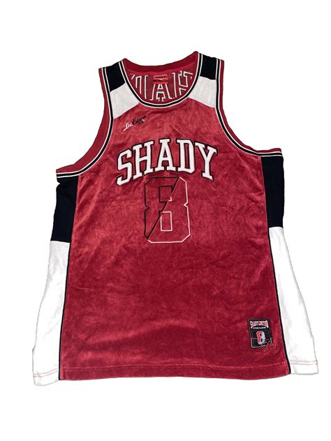 Vtg Eminem Shady Limited Edition Series Jersey Shirt Y K S Rap Size