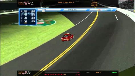 Iscr M M S Cup Series S Sunoco Duel Daytona Youtube