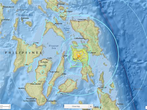 Magnitude Earthquake Shakes Philippines Philippines Gulf News