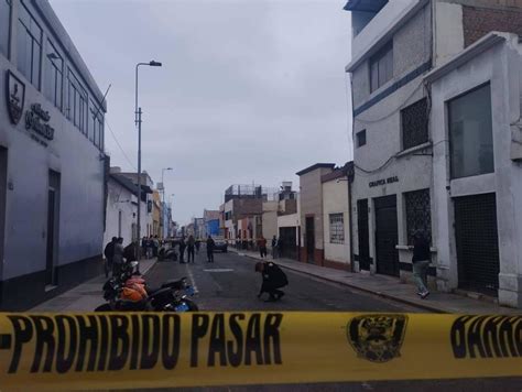 Policía de Trujillo organización criminal estaría detrás del asesinato