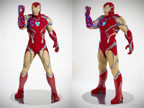 This Life Sized Iron Man Was Made From 35 119 LEGO Pieces And Stands 6