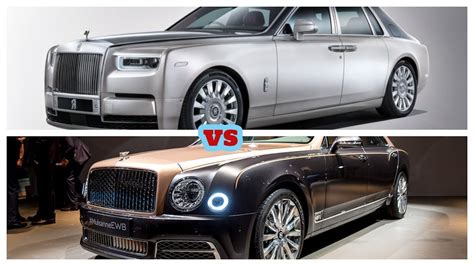 Bentley Mulsanne Vs Rolls Royce Phantom - Bentley Otomotif