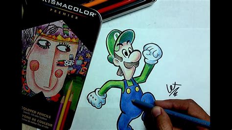 How To Draw Luigi Como Dibujar A Luigi De Mario Bros YouTube