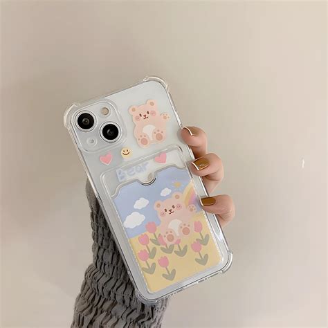 Cute Case With Card Holder Finishifystore