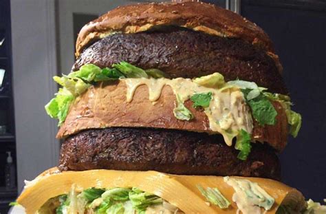 These Brave Souls Just Created A 100 Pound Big Mac Hungryforever Food