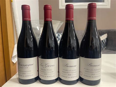 Domaine De Montille Bourgogne Pinot Noir Beaune Cru Les