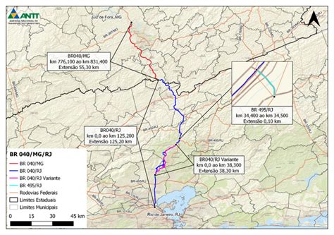 Antt Aprova Minuta De Plano De Outorga Sobre Concessão Da Br 040 495 Rj