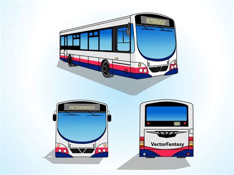 Bus Vectors Vector Art And Graphics