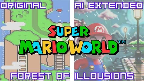 Super Mario World Forest Of Illusions But It S Extended By AI YouTube