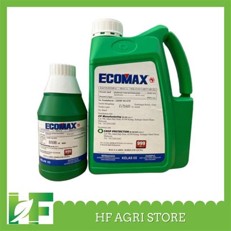 EcomaxRacun Rumput 1 Liter Herbicide Glyphosate Isopropylammonium