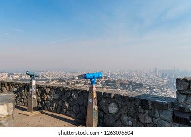 Panorama San Francisco Observation Deck Binoculars Stock Photo 1263096604 | Shutterstock