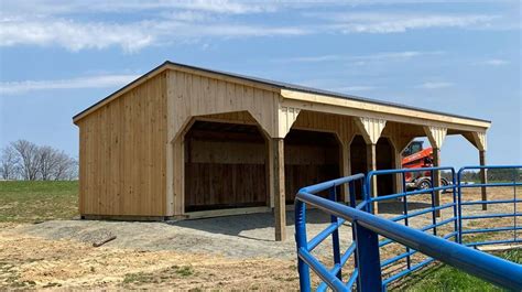 Horse Run-In Sheds | Horse Shelters | Horizon Structures