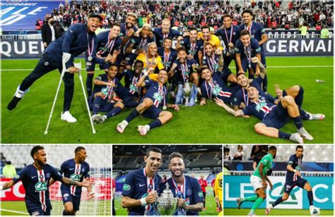 PSG conquista el título de la Copa de Francia vence 1 0 al Saint