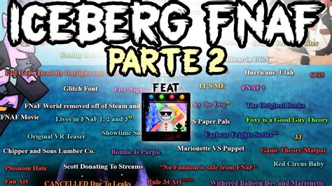 El Iceberg Definitivo De Five Nights At Freddys 2 Ft The Paperpals