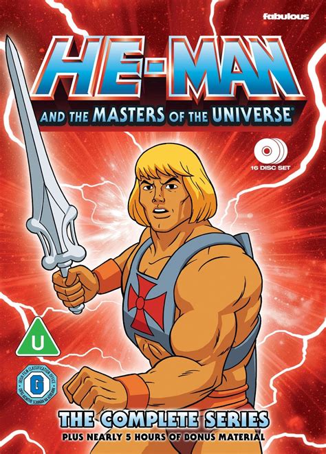 He Man And The Masters Of The Universe The Complete Series Dvd Box