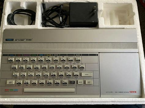 Timexsinclair 2068 Command Cartridge With Spectrum Rom 3935353845