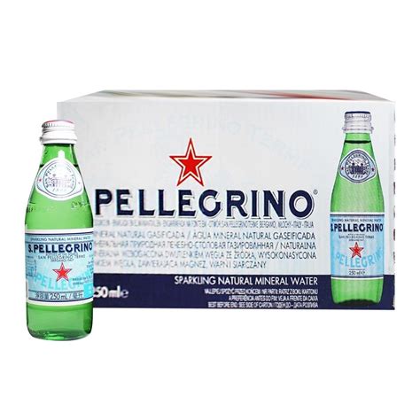 San Pellegrino 聖沛黎洛 天然氣泡水 250毫升 X 24瓶 Costco 好市多