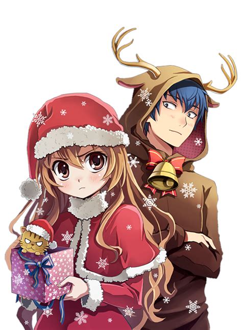 Toradora! Christmas Render by Natsi90 on DeviantArt