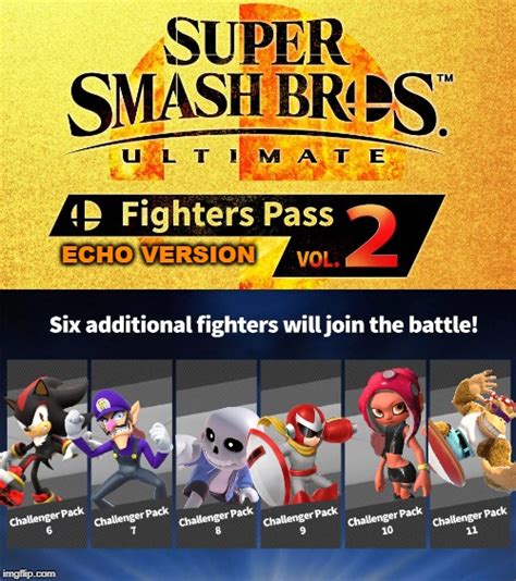 Echo Fighter Pass Imgflip