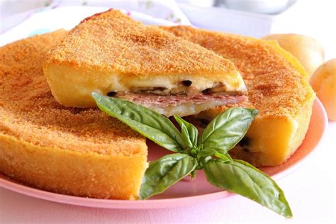 Gateau Di Patate Con Prosciutto Cotto Funghi E Formaggi Fidelity Cucina