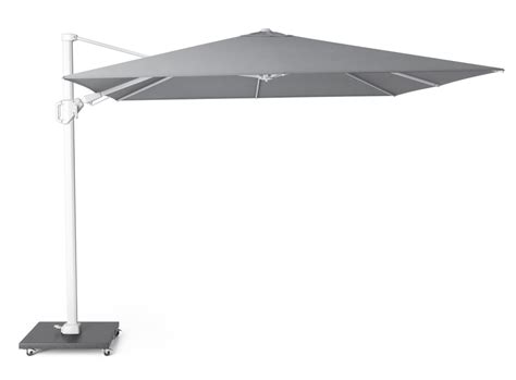 Challenger T Premium Zweefparasol X Cm Witte Mast Manhattan