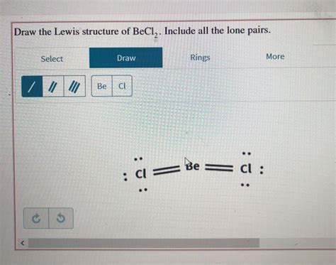 Lewis Structure For Becl2