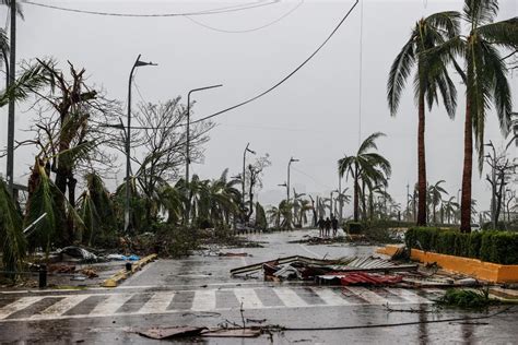 Uragano Otis In Messico Impatto Senza Precedenti Distrutto Il