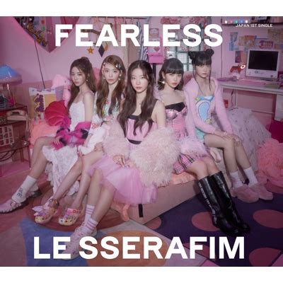 FEARLESS 初回生産限定盤B DVD LE SSERAFIM HMV BOOKS online UPCH 89512