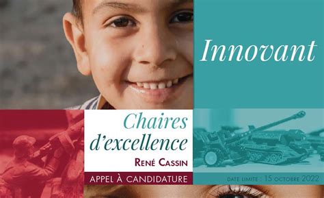 Programme Chaires dexcellence René Cassin Ift