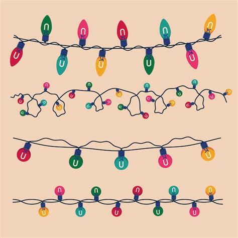 Imágenes de Luces Navidenas Dibujo Descarga gratuita en Freepik