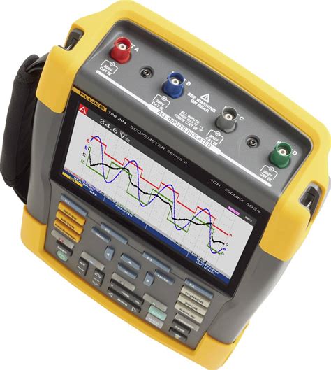 Fluke 190 504 III Handheld Oscilloscope Calibrated To ISO Standards