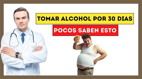 Qué Pasa si Tomo ALCOHOL por 1 MES Efectos Secundarios y Prevención