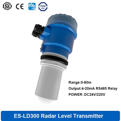 Radar Level Gauge Ultrasonic Level Sensor 80m Range Ultrasonic