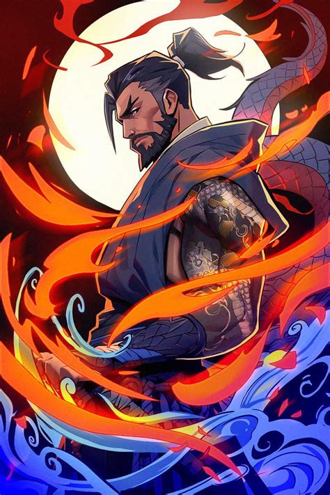 Hanzo Shimada Art By Me Rfanart