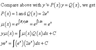 Differential Equations Solved Examples Solve Analytically For The