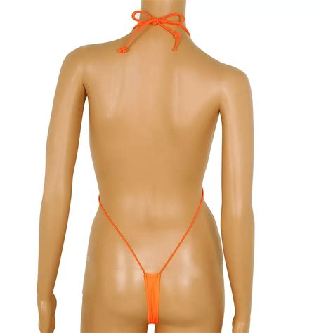 Women S Micro Bikini G String Thong Bodysuit India Ubuy