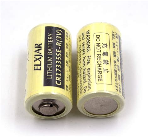 2 Pack 3V CR17335SE 23A Lithium Manganese Dioxide Battery In Nepal At